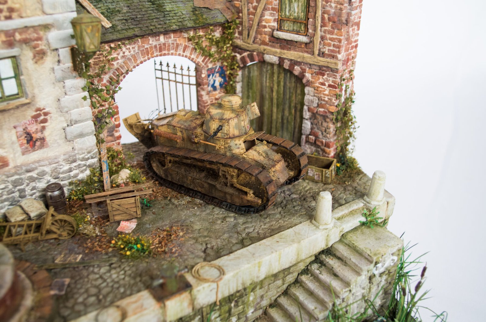 Marne River Port [Diorama Base] – product image