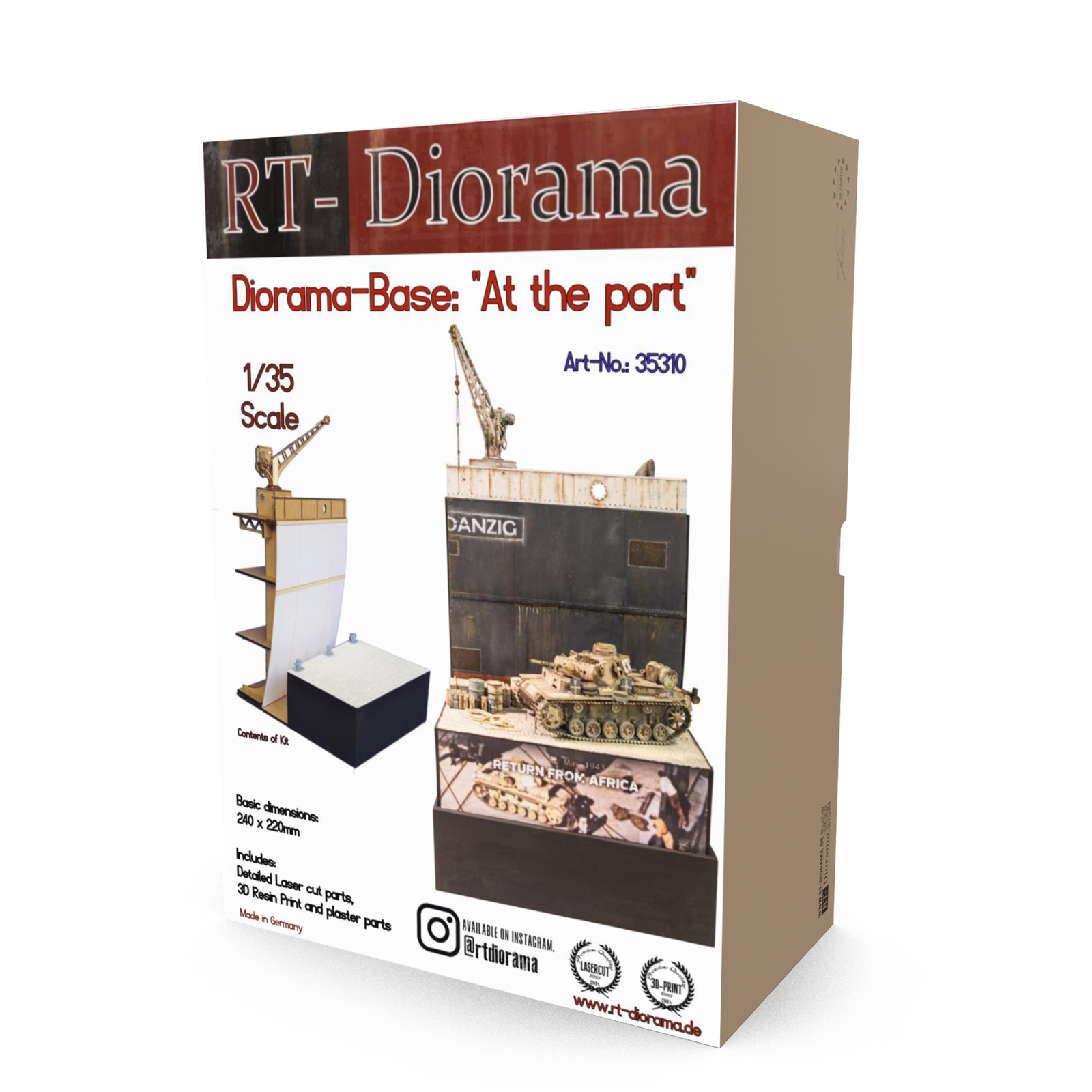 "At the Port" [Diorama Base] – product image