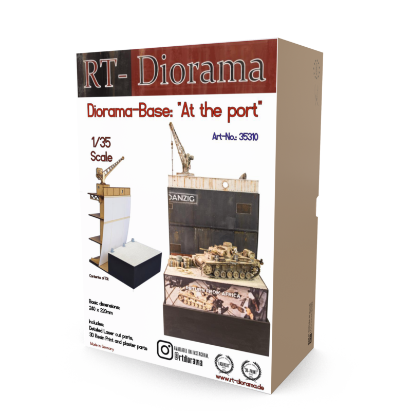 "At the Port" [Diorama Base] – product image