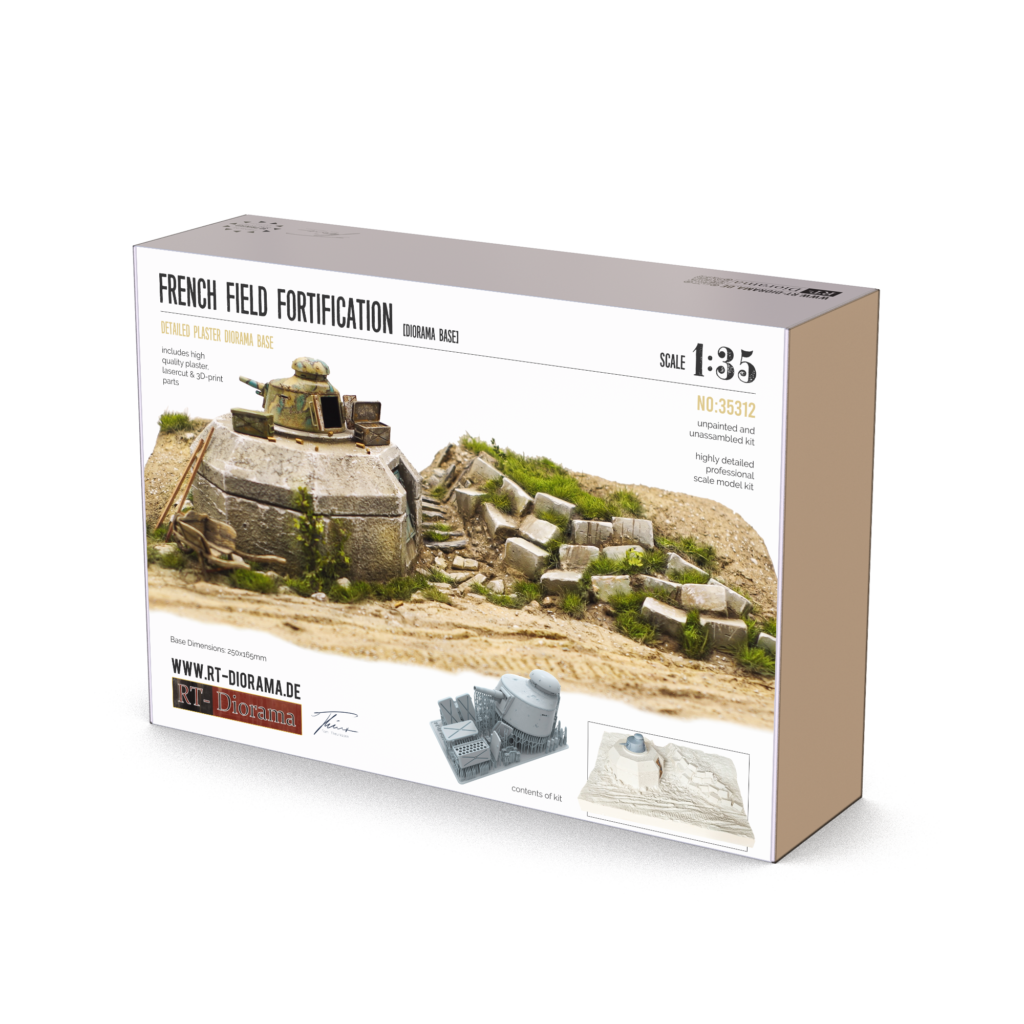 French Field Fortification [Diorama Base] – product image