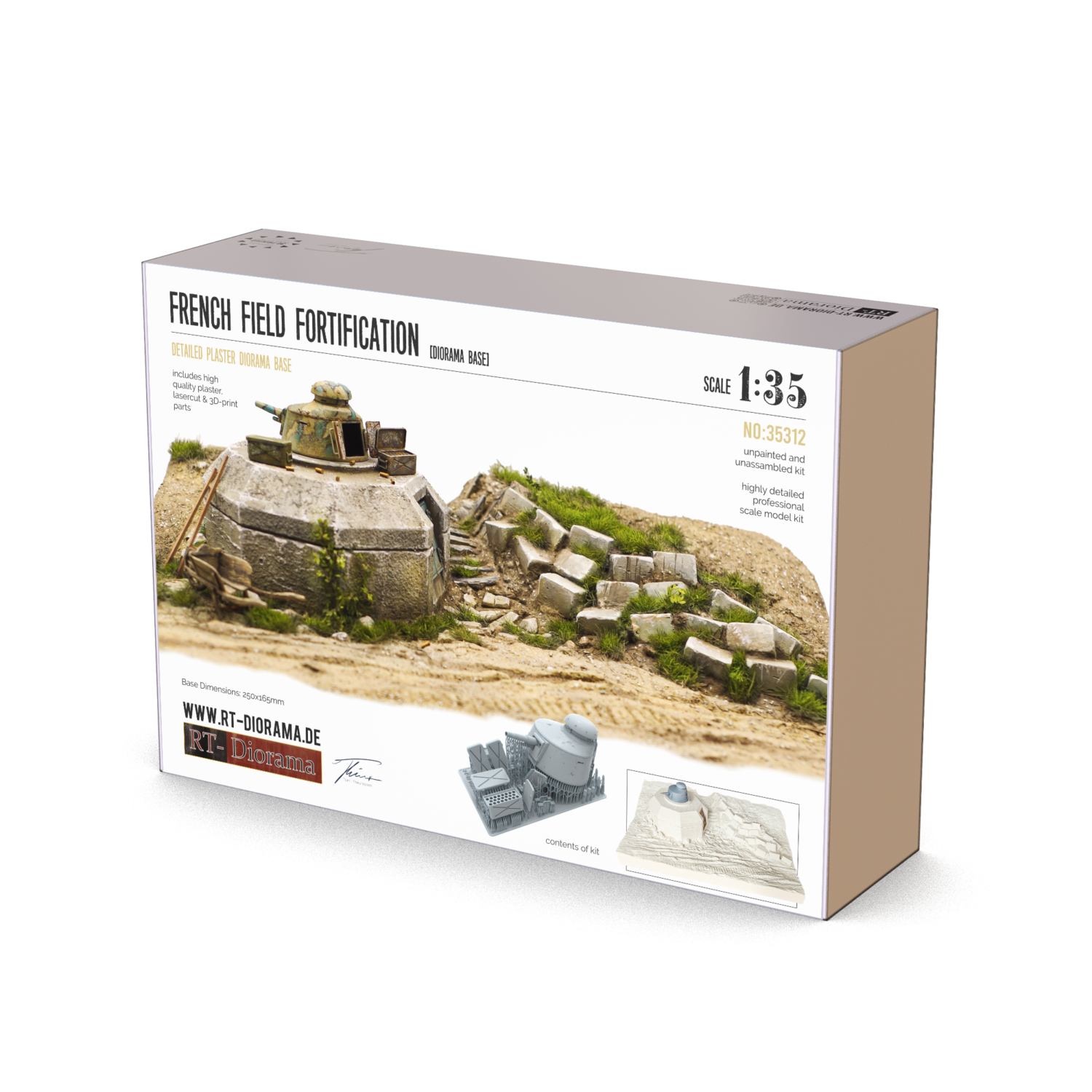 French Field Fortification [Diorama Base] – product image