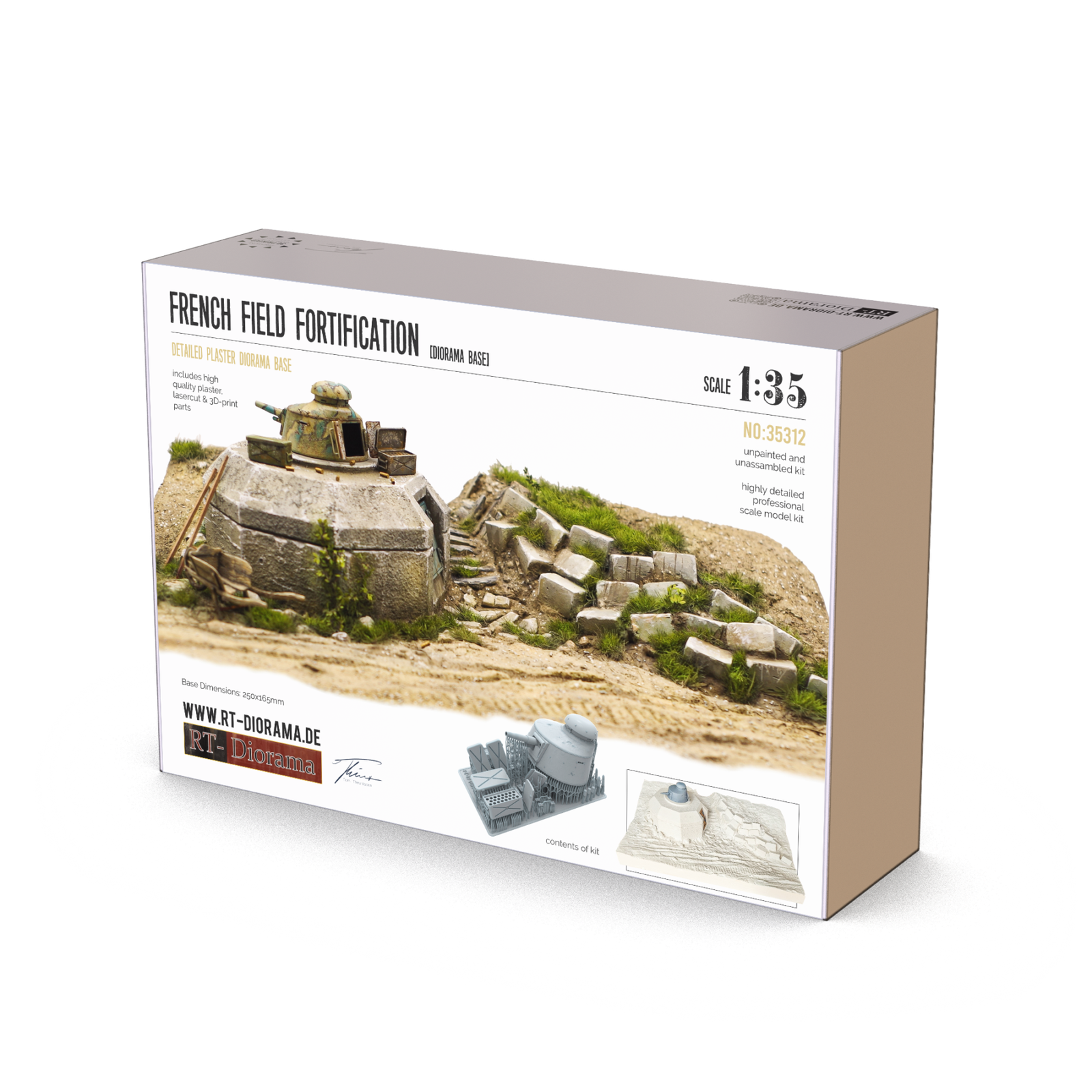 French Field Fortification [Diorama Base] – product image