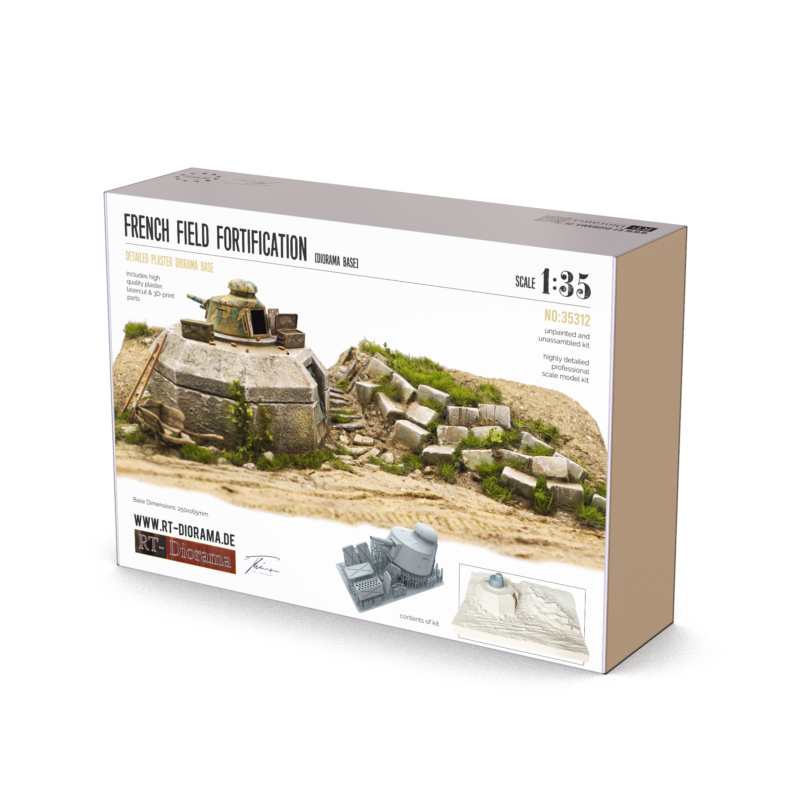 French Field Fortification [Diorama Base] – product image