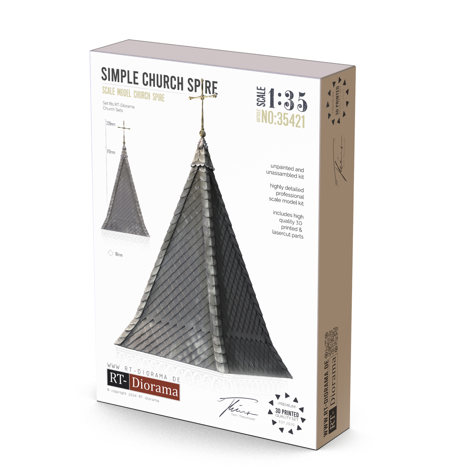 Simple Church Spire – product image