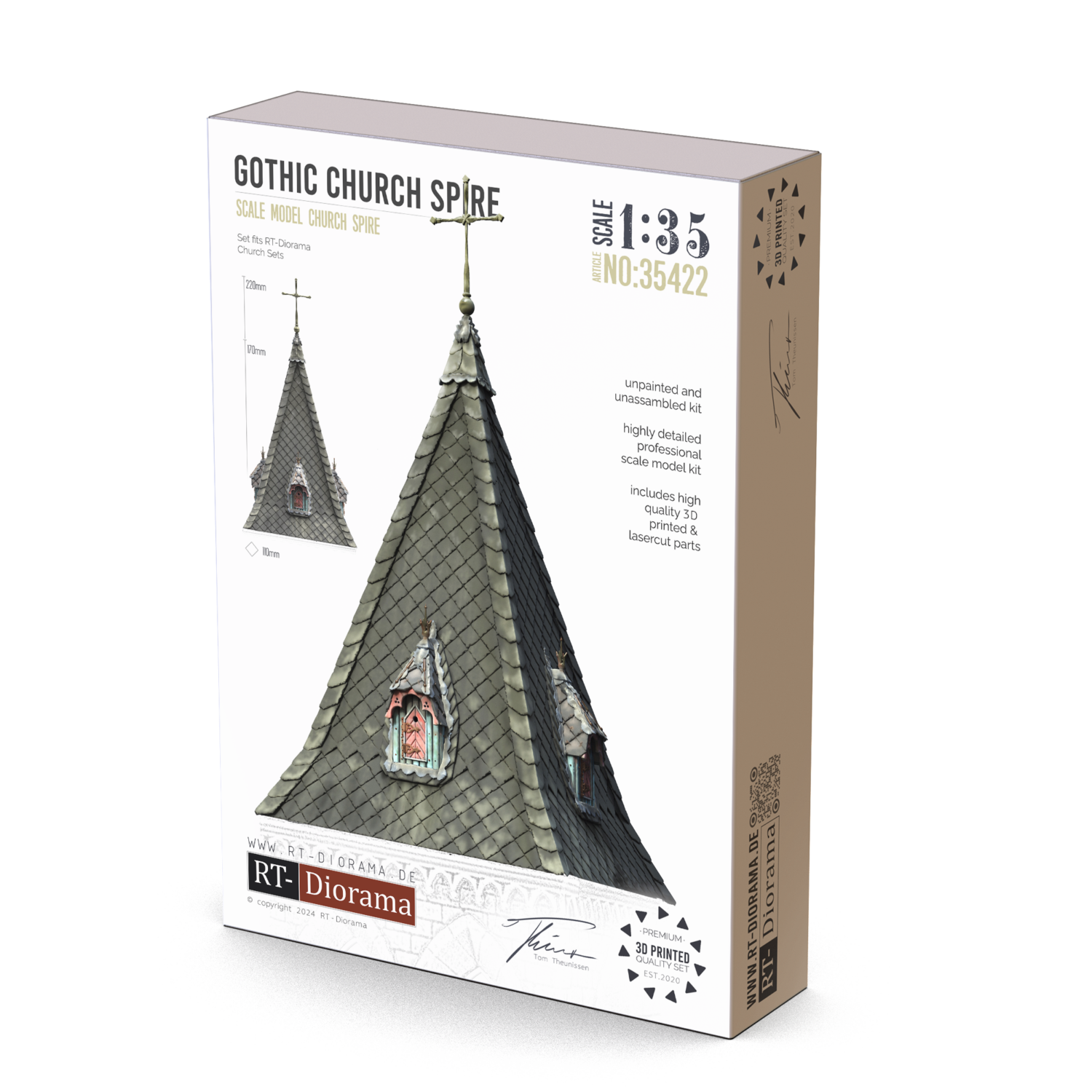 Gothic Church Spire – product image
