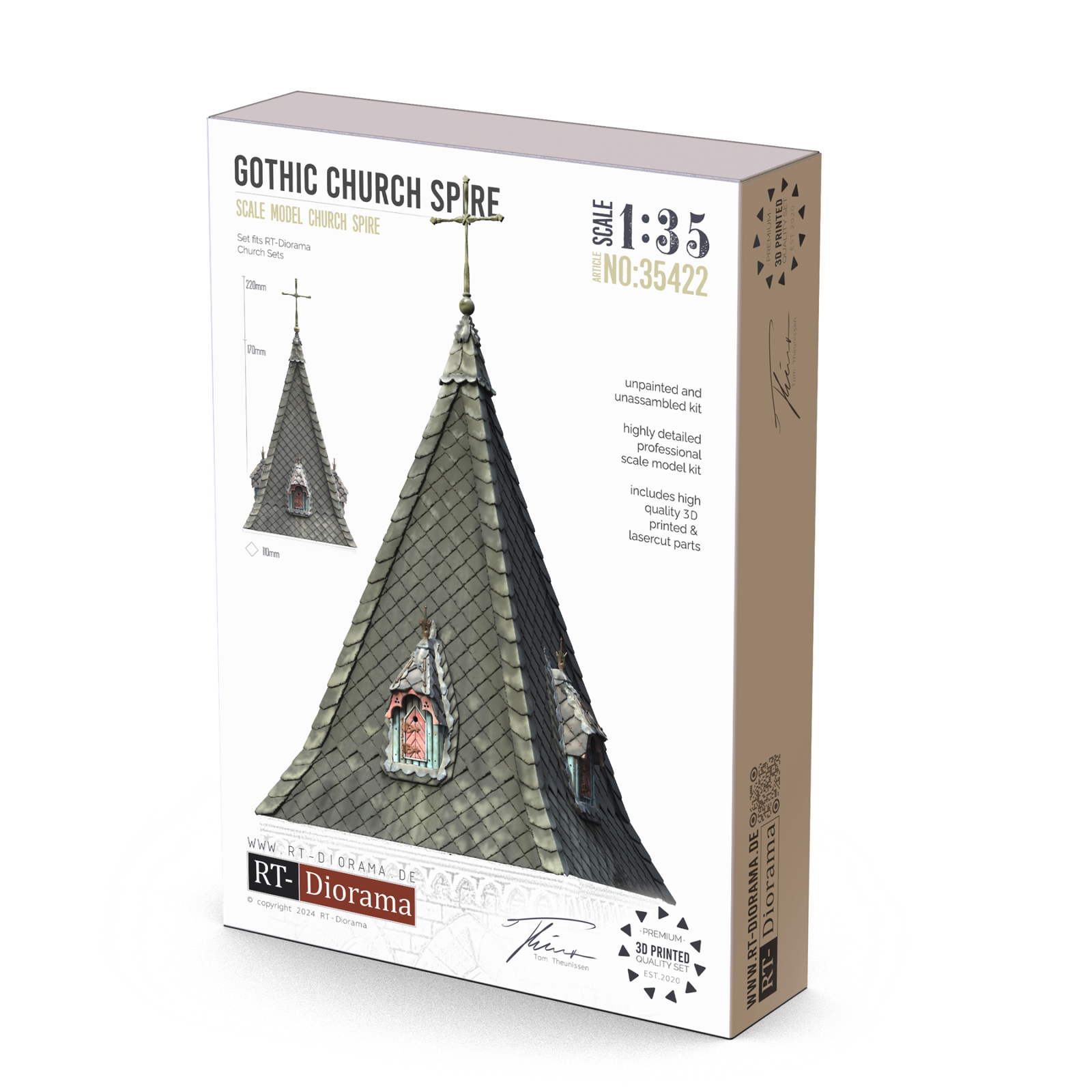Gothic Church Spire – product image