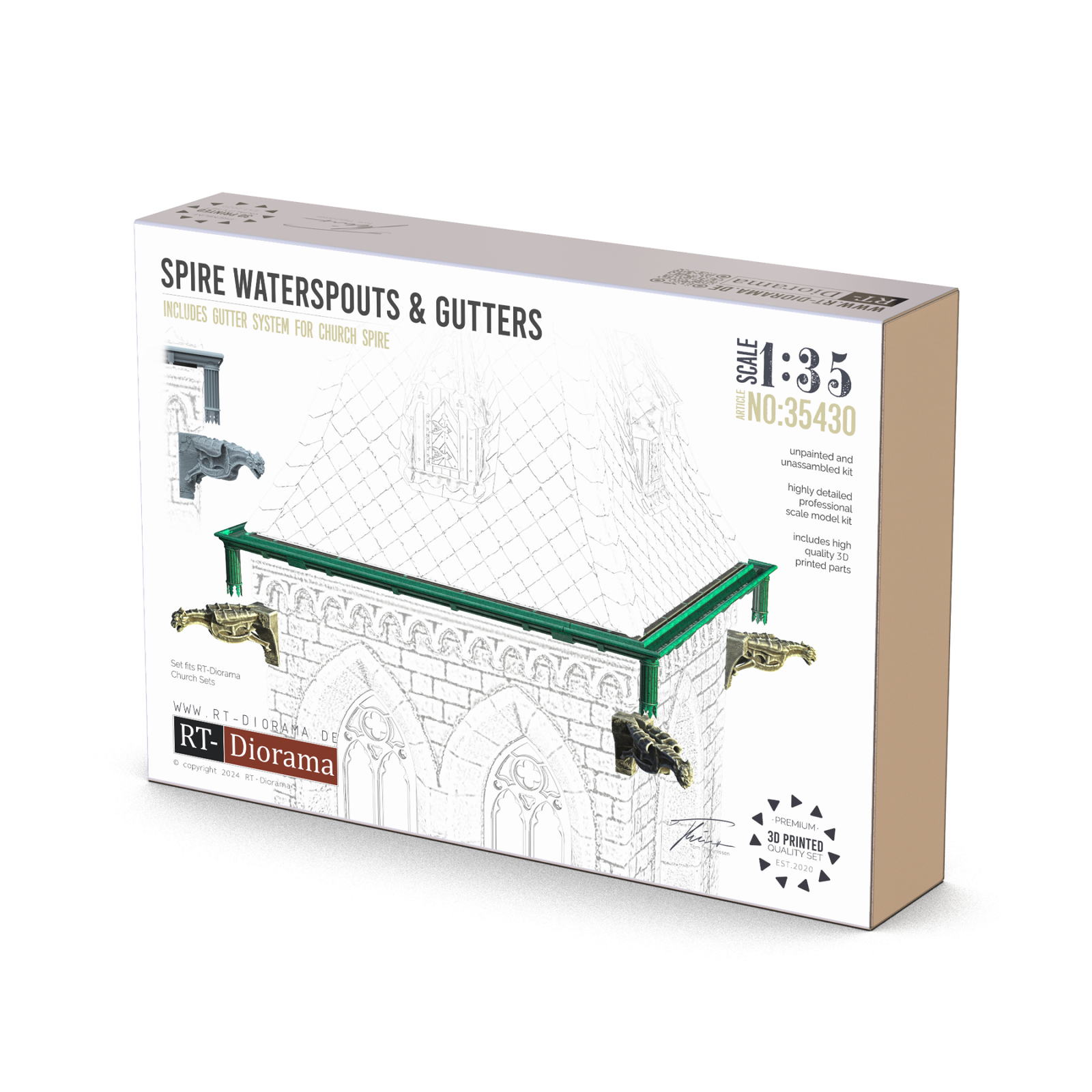 Spire Waterspouts & Gutters – product image