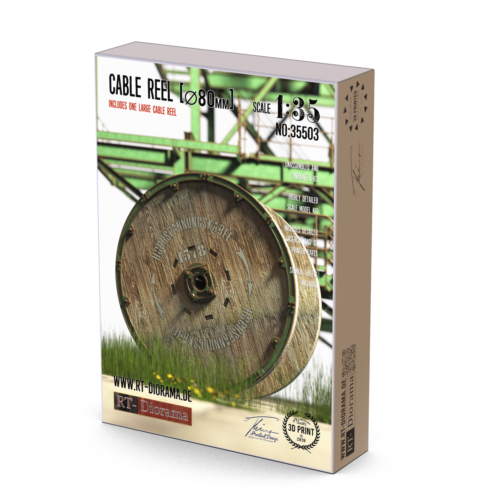 Cable Reel Set (1pcs. large) – product image