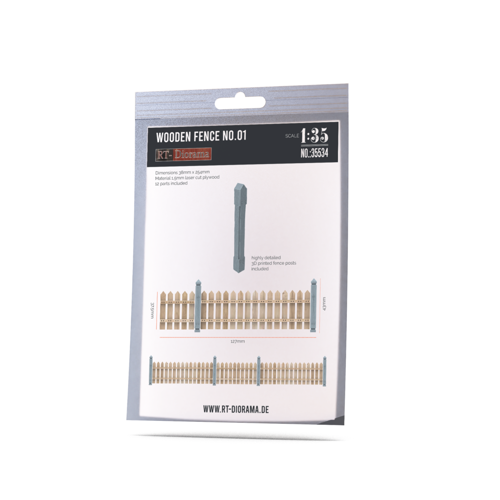Wooden fence No.1 – product image