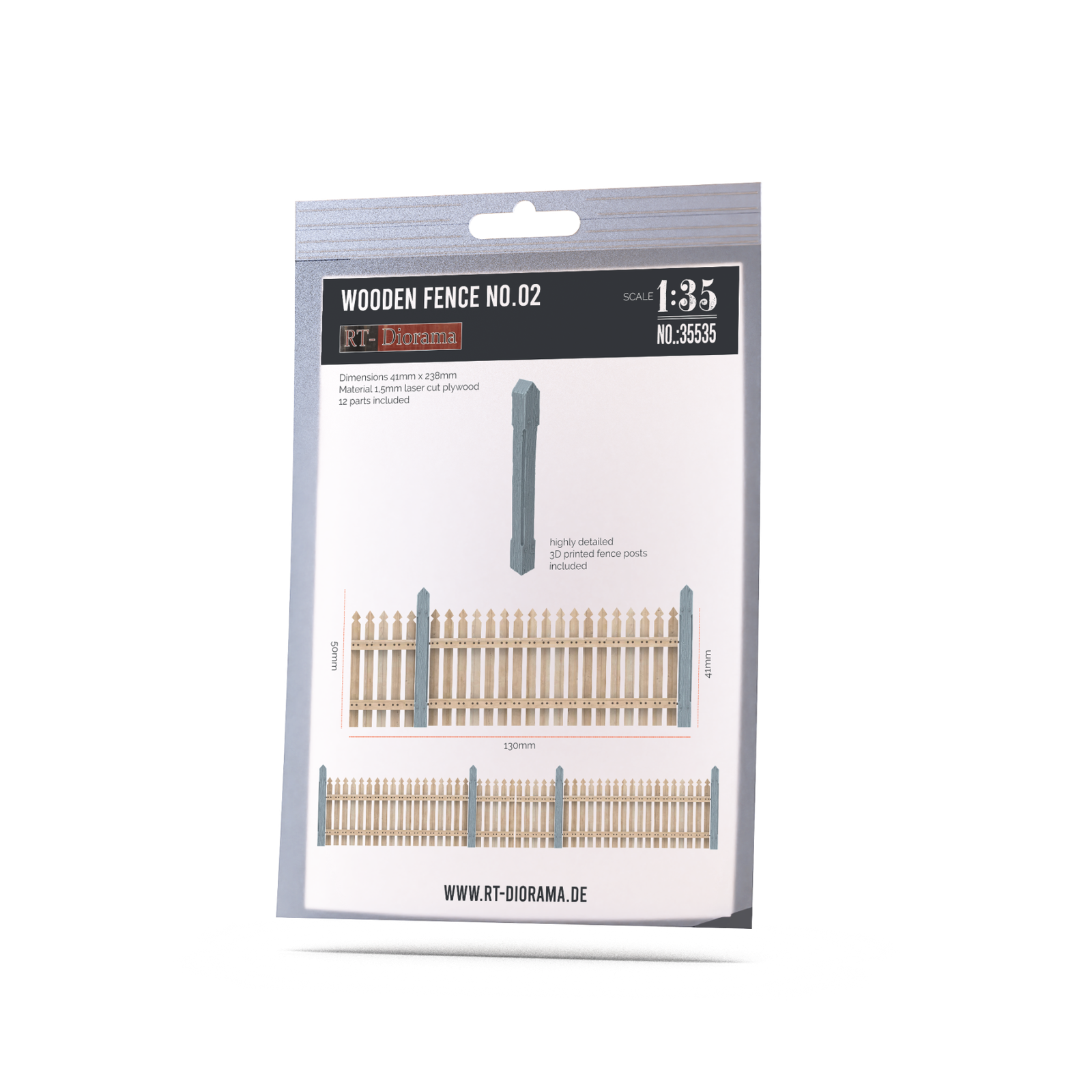 Wooden fence No.2 – product image