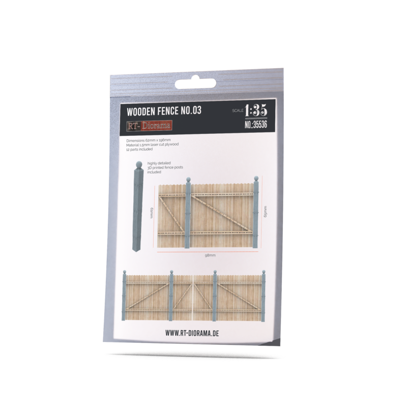Wooden fence No.3 – product image