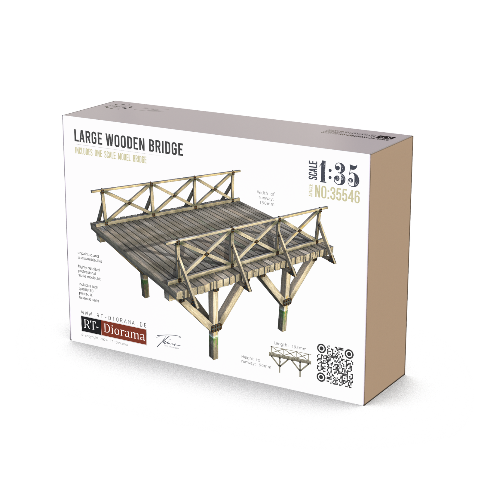 Large Wooden Bridge – product image