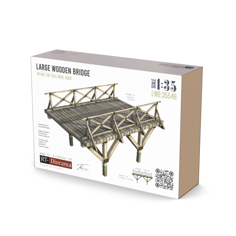 Large Wooden Bridge – product image