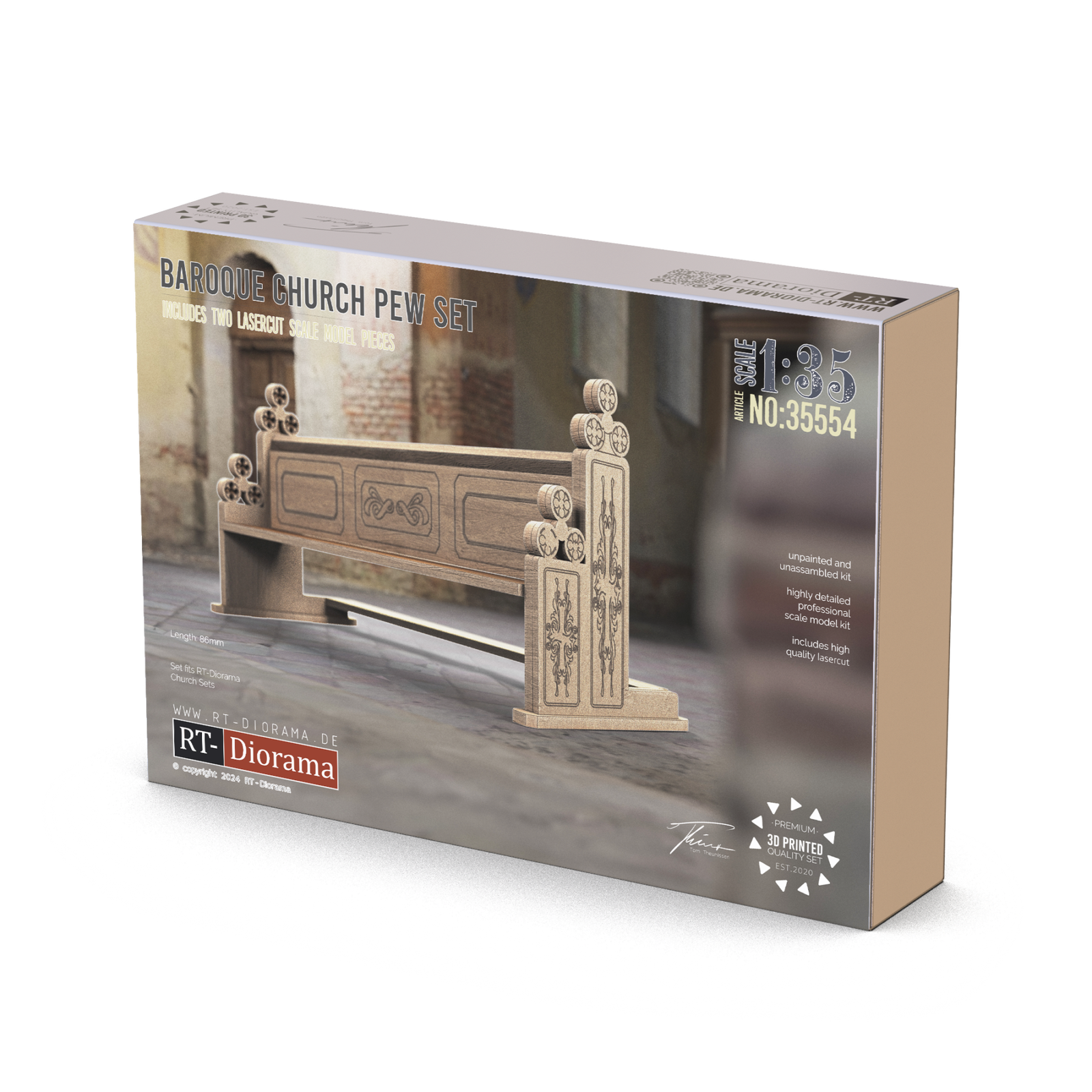 Church Pews (Short) – product image