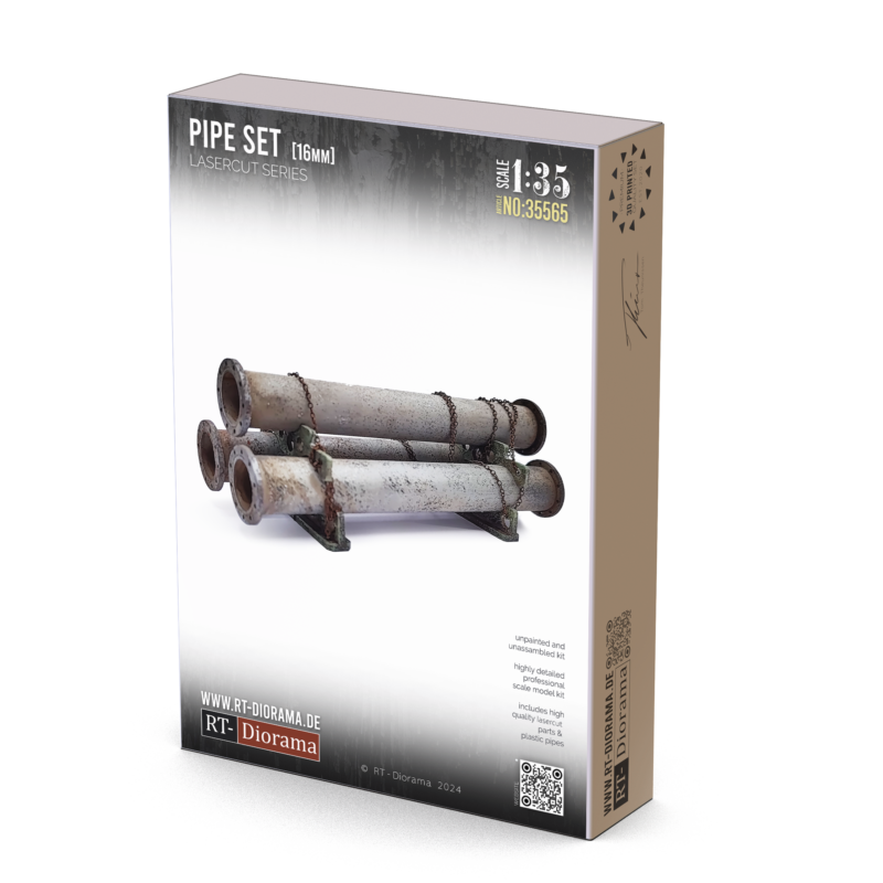 Pipe Set 16mm (3 pipes) – product image