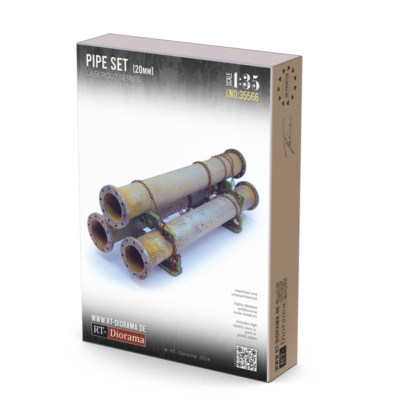 Pipe Set 20mm (3 pipes) – product image