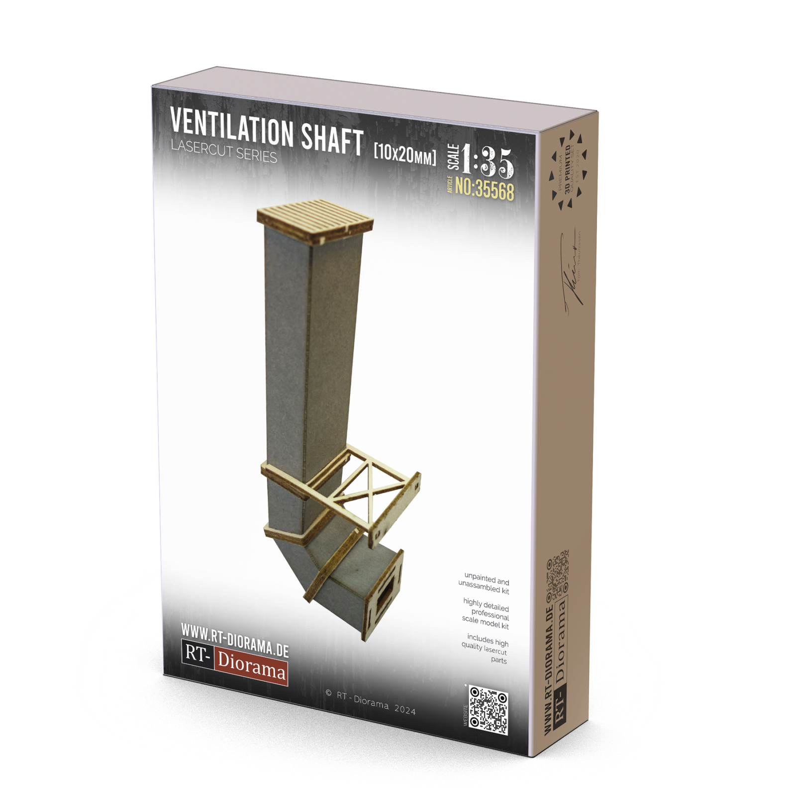 Ventilation shaft 10x20mm – product image