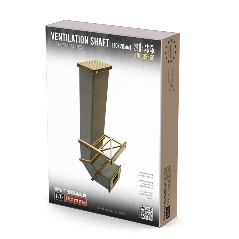 Ventilation shaft 10x20mm – product image