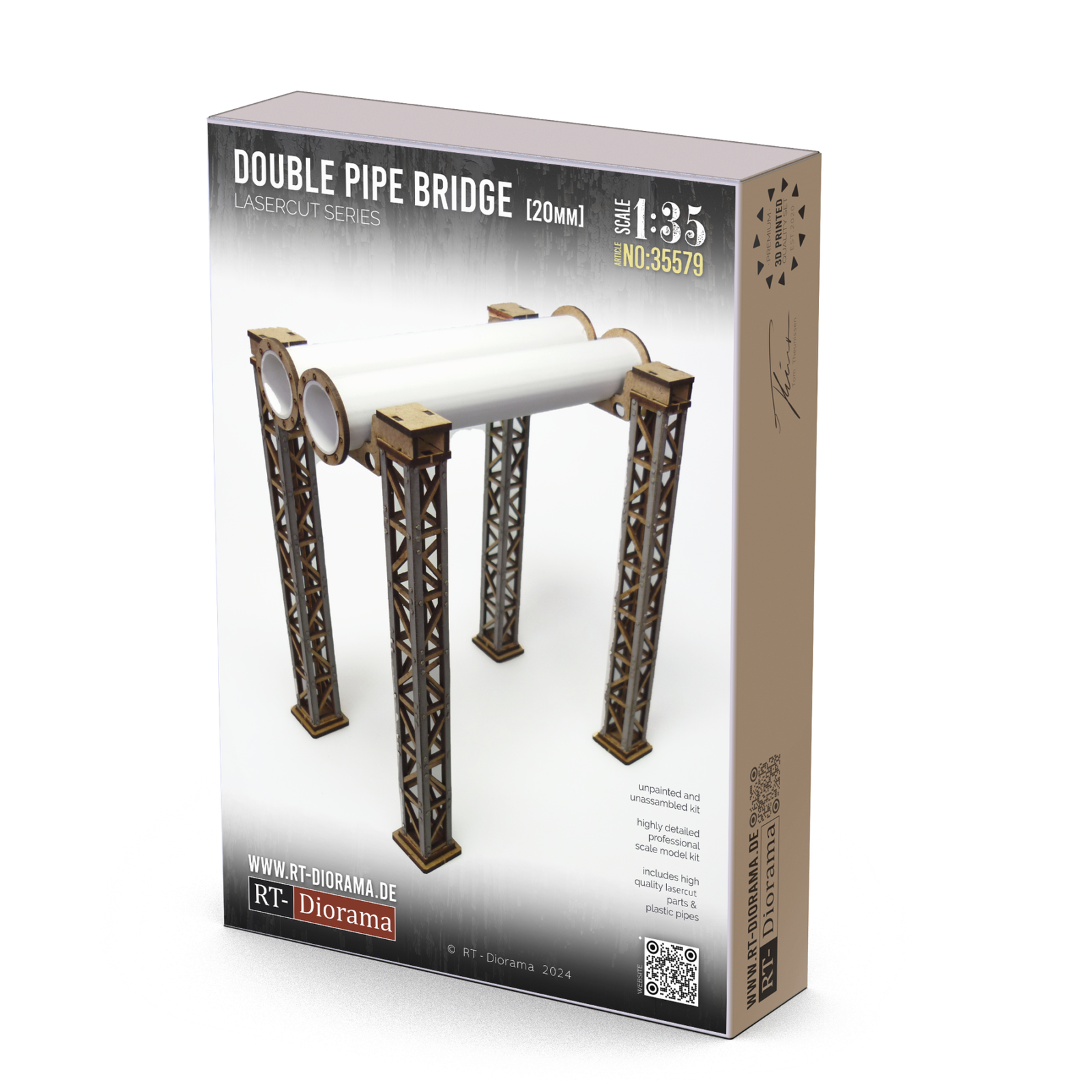 Double Pipe Bridge 20mm – product image