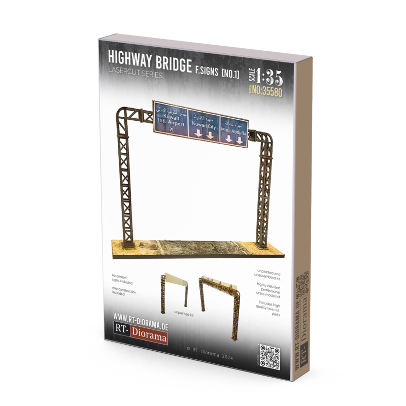 Highway Bridge for Signs No.1 – product image