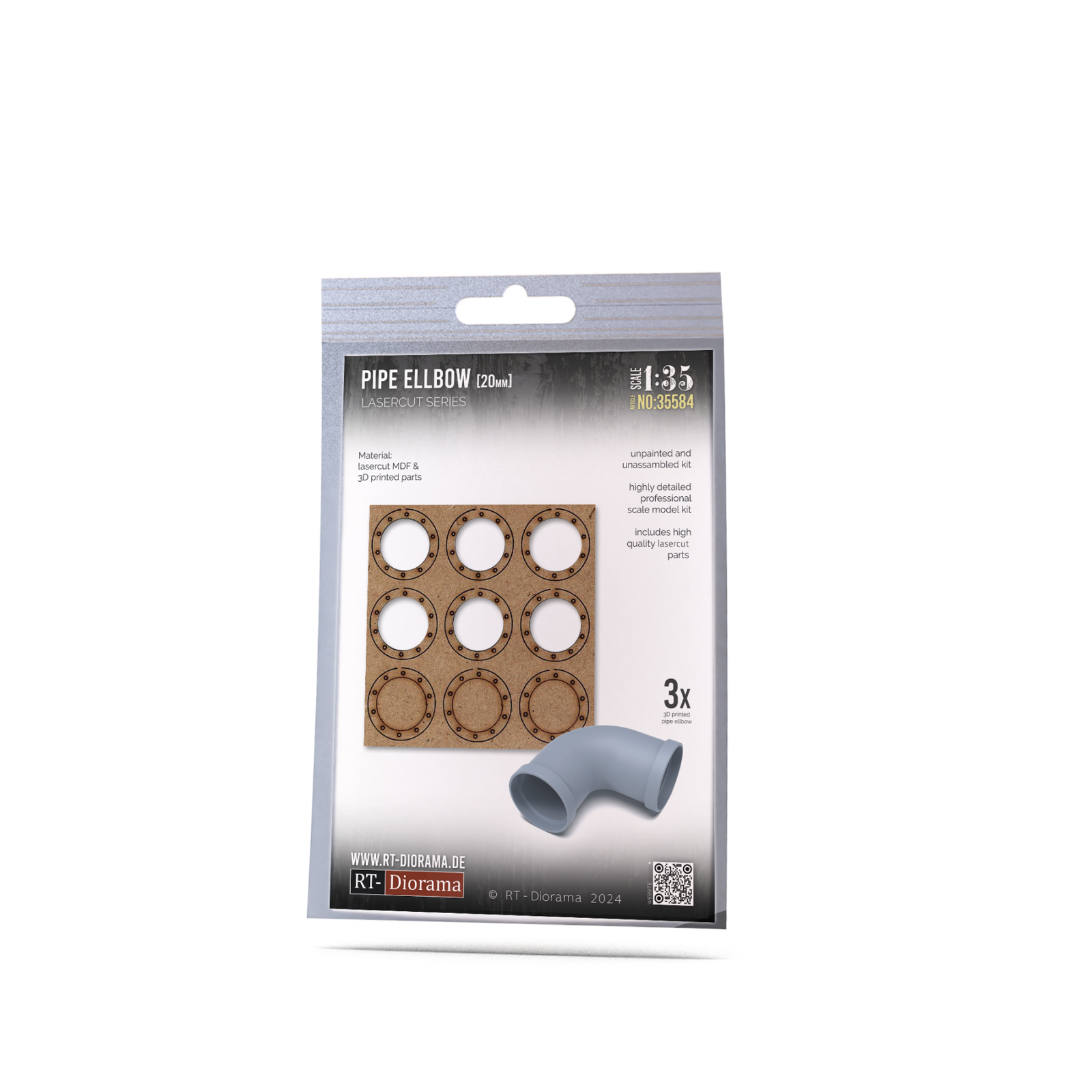 Pipe Elbow 90° 20mm – product image