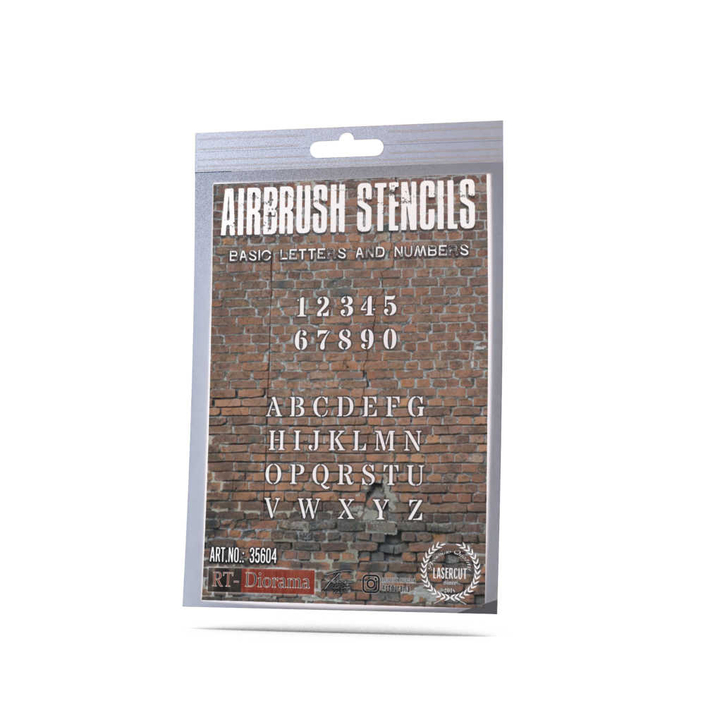 Stencil: Basic Letters and Numbers – product image