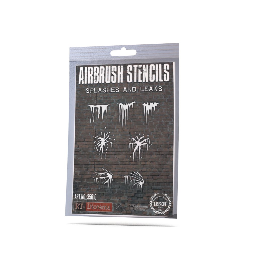 Stencil: Splashes and Leaks – product image