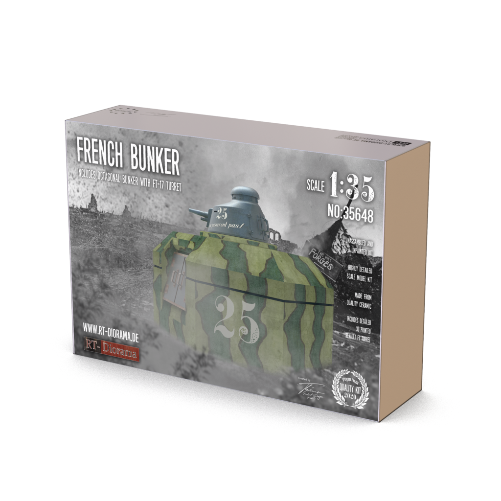 French Bunker with FT Turret – product image