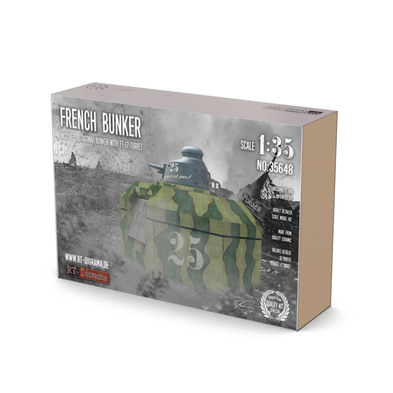 French Bunker with FT Turret – product image