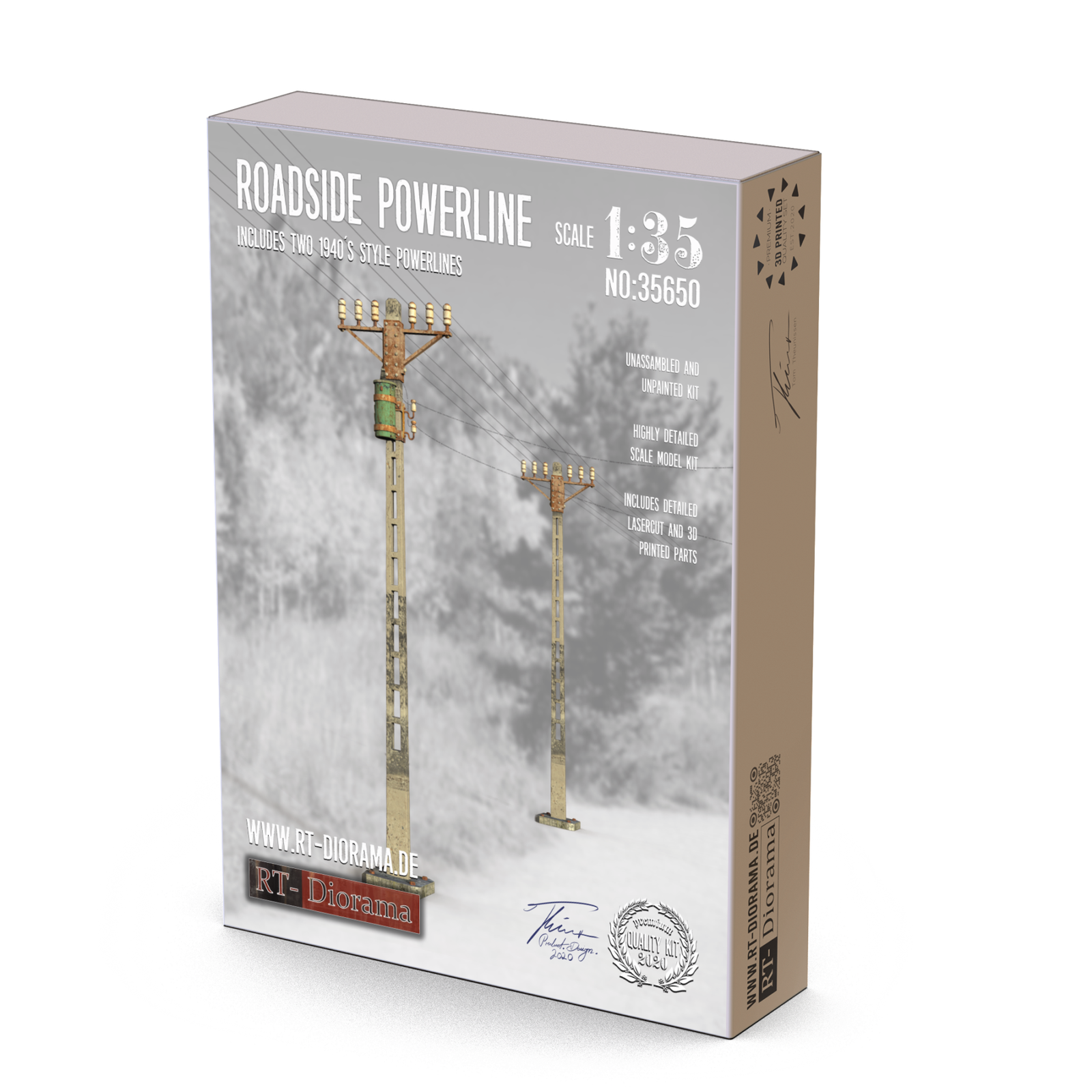 Roadside Powerline – product image