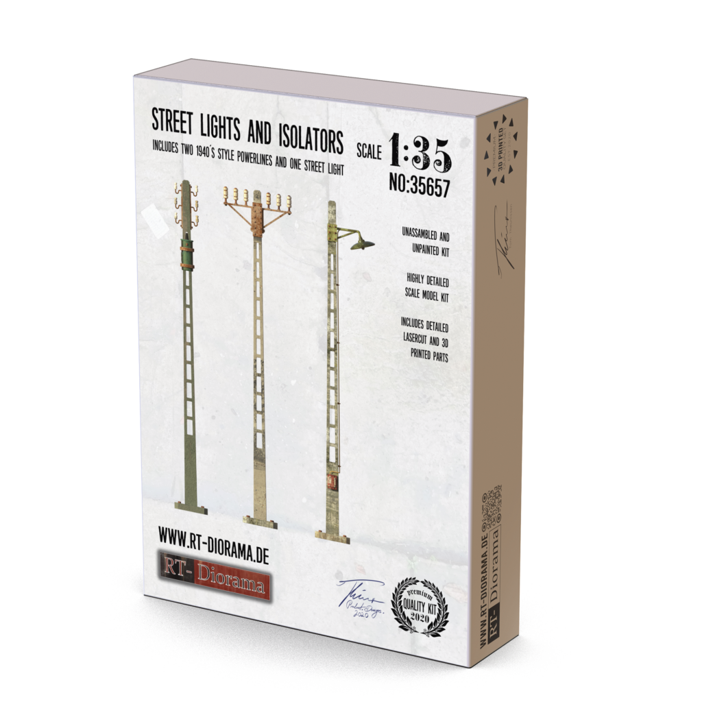 Street Lights and Isolators Set – product image