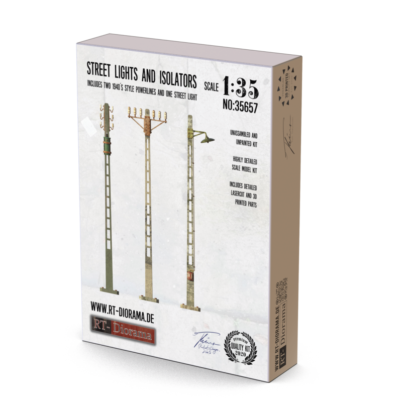 Street Lights and Isolators Set – product image