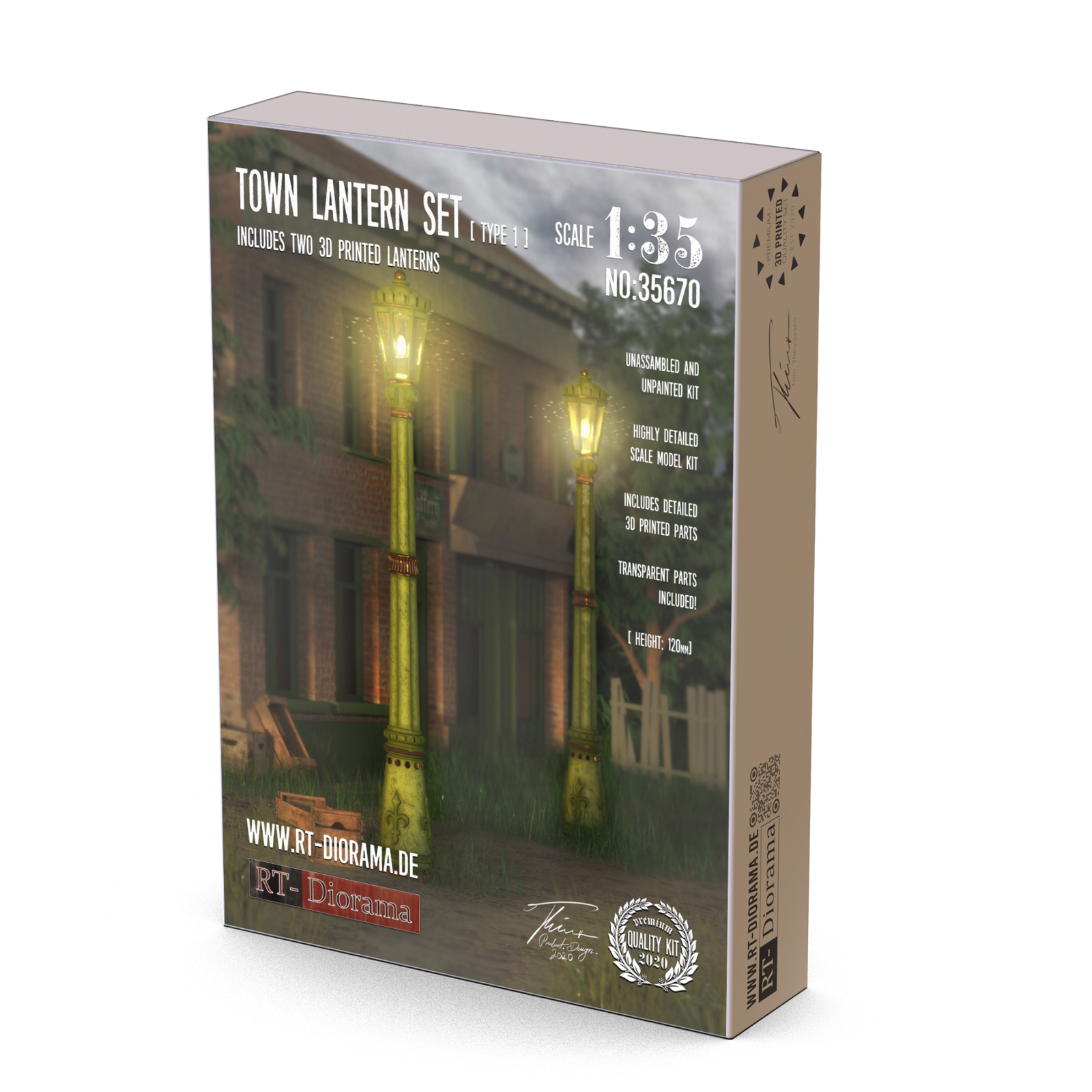 Town Lantern Set Type 1 (2pcs.) – product image