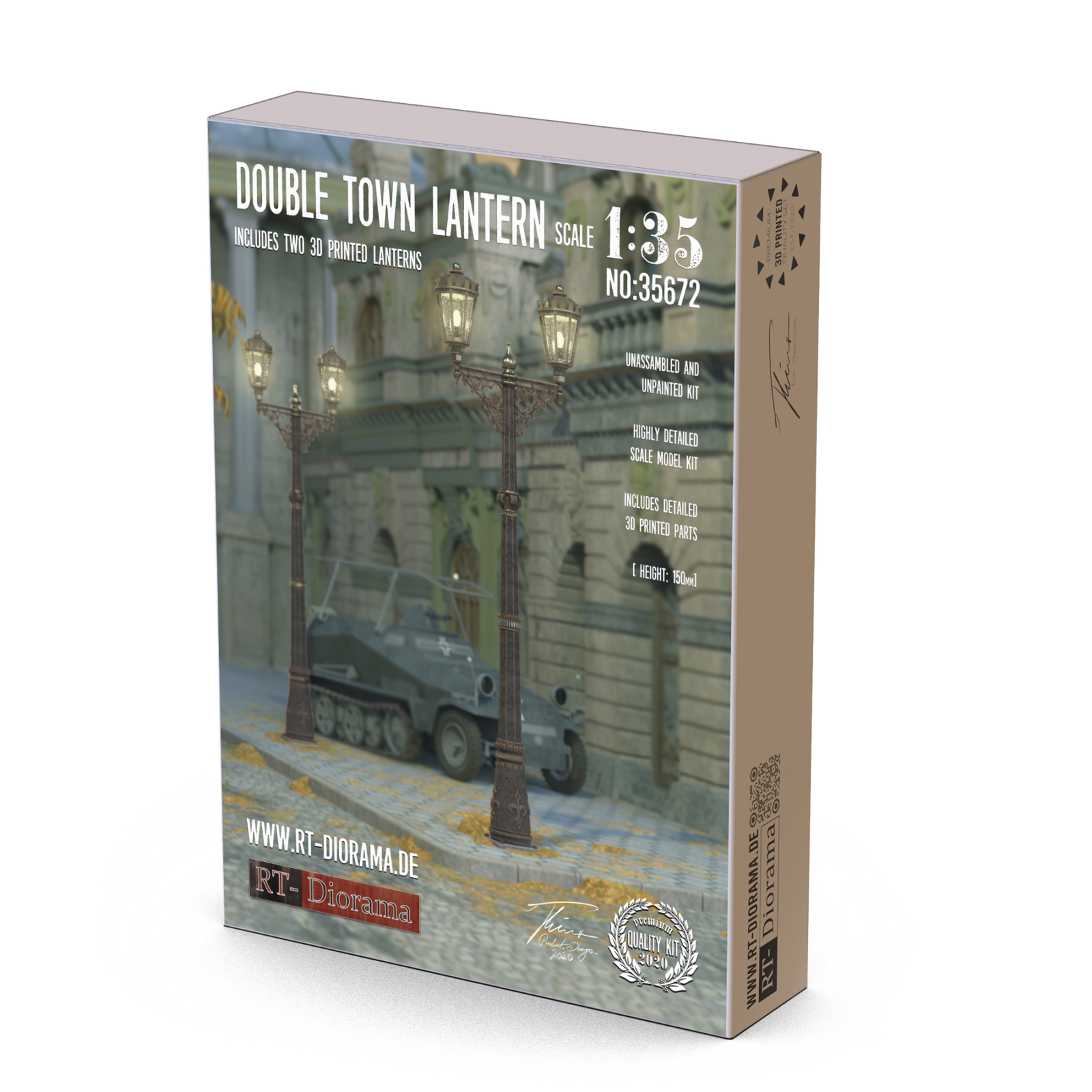 Double Town Lantern (2pcs.) – product image