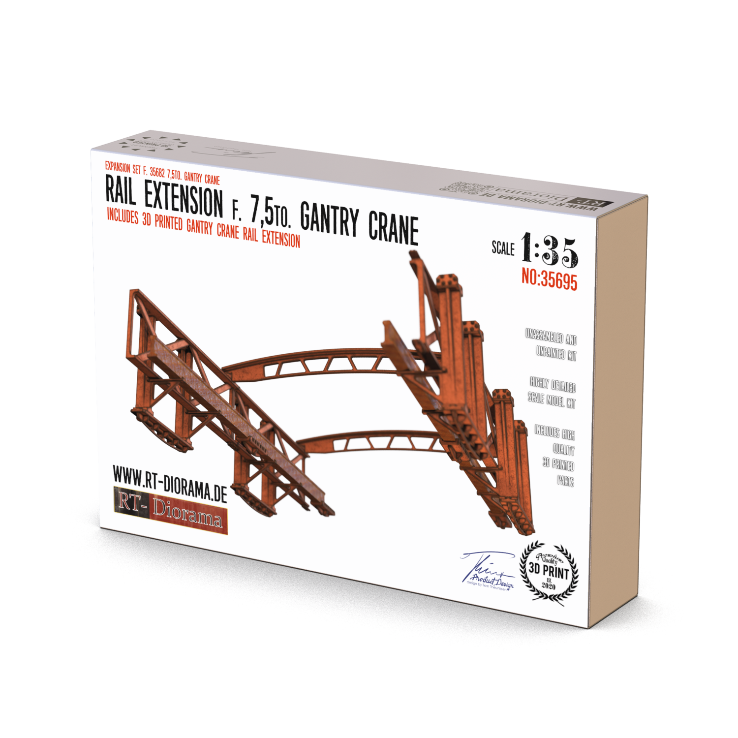 Rail Extension for 7,5 to. Gantry Crane – product image