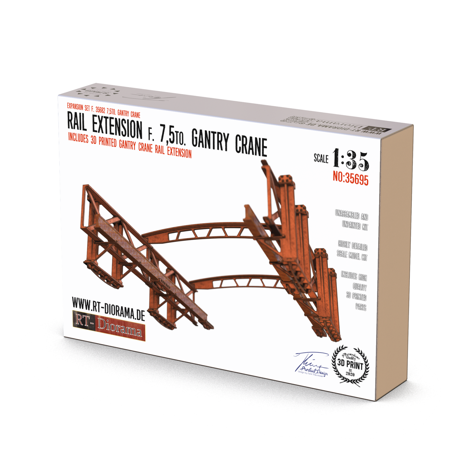 Rail Extension for 7,5 to. Gantry Crane – product image