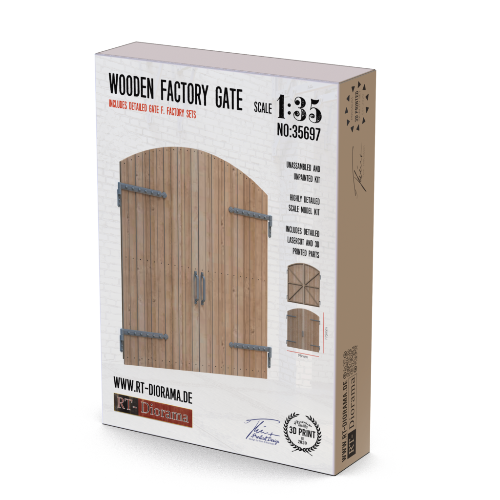 Wooden Factory Gate – product image