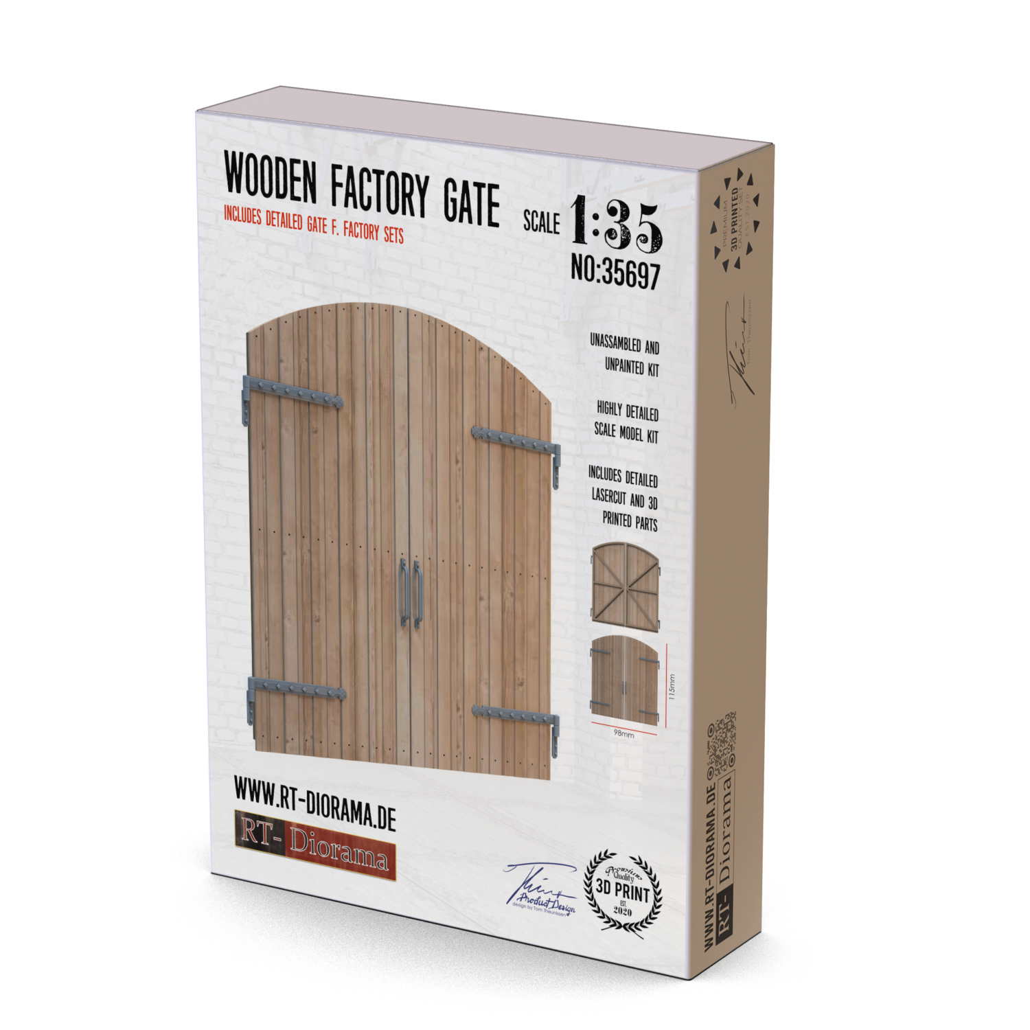Wooden Factory Gate – product image