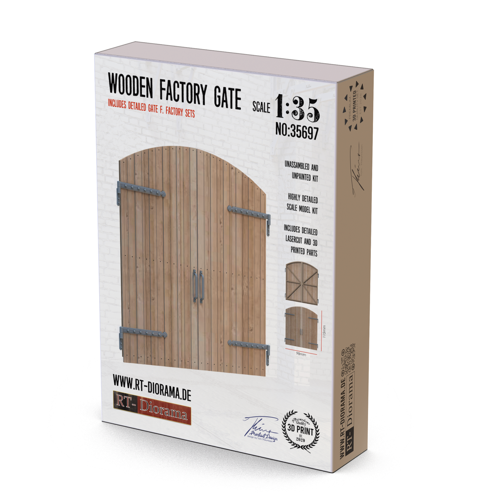 Wooden Factory Gate – product image