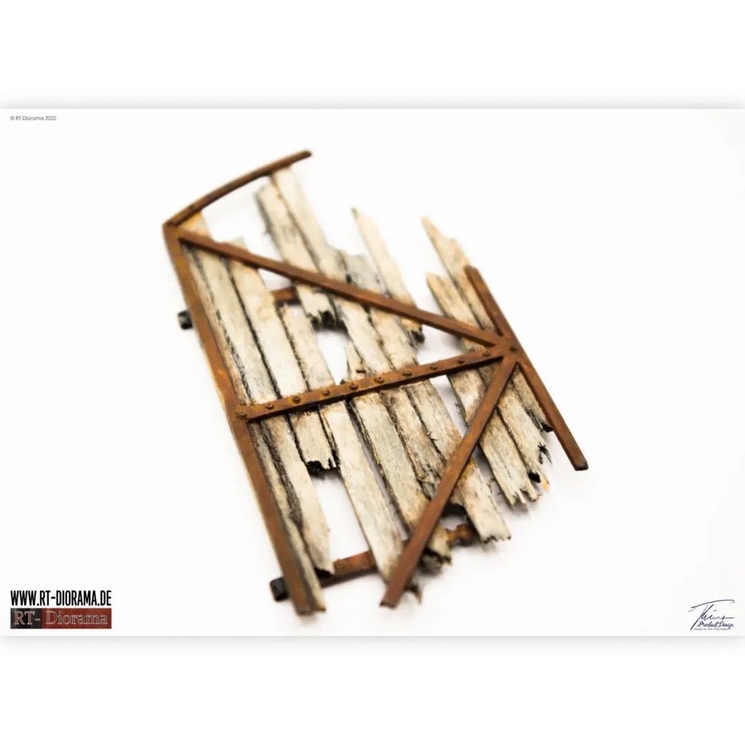 Wooden Factory Gate – product image