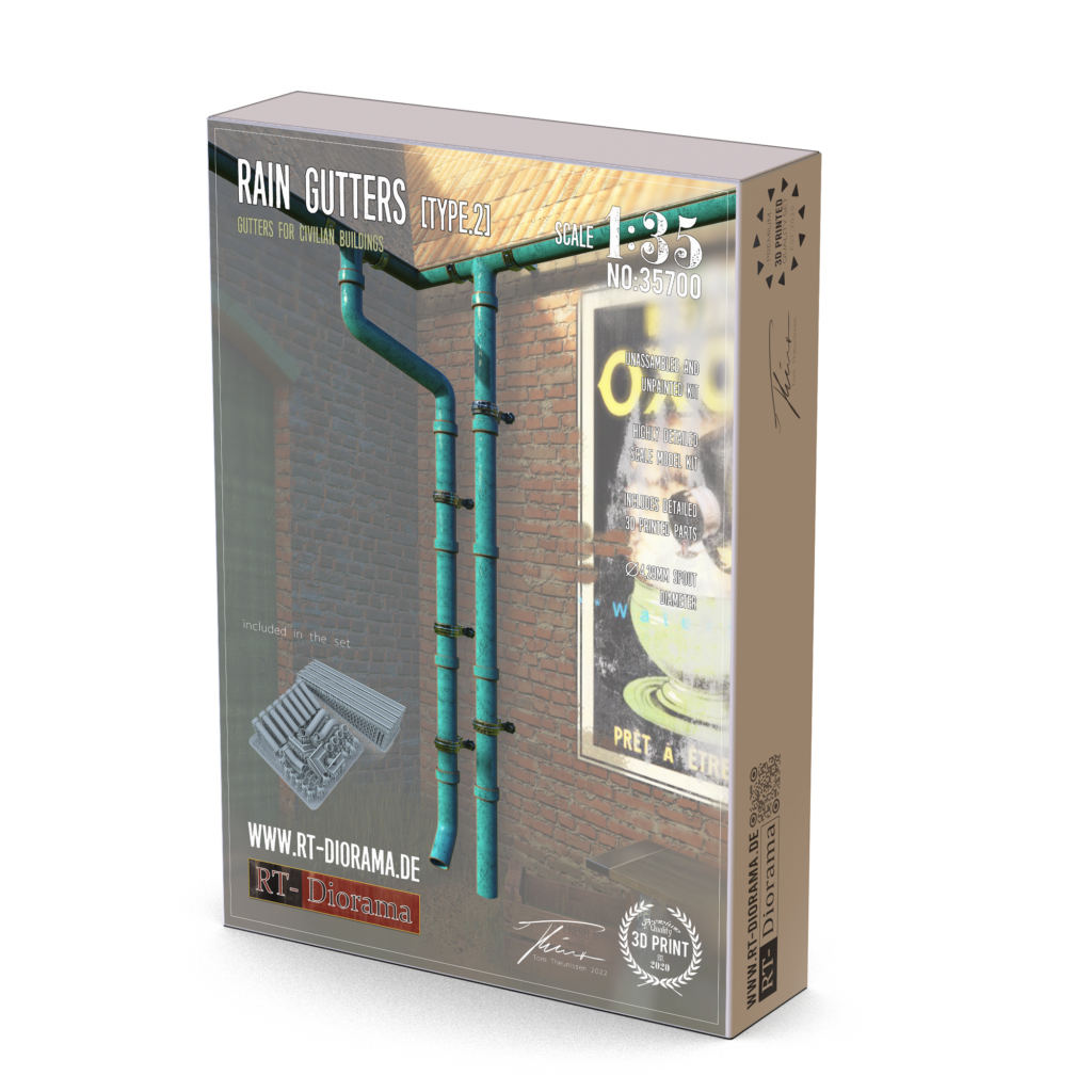 Rain Gutters Set - Type2 – product image