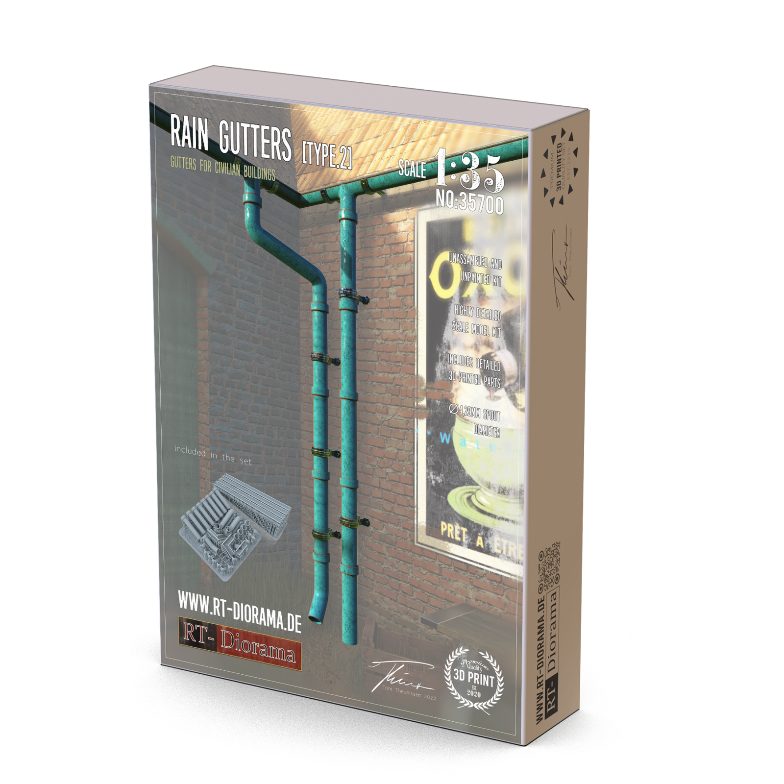 Rain Gutters Set - Type2 – product image