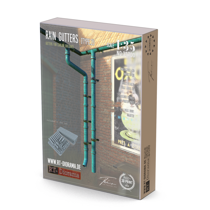 Rain Gutters Set - Type2 – product image