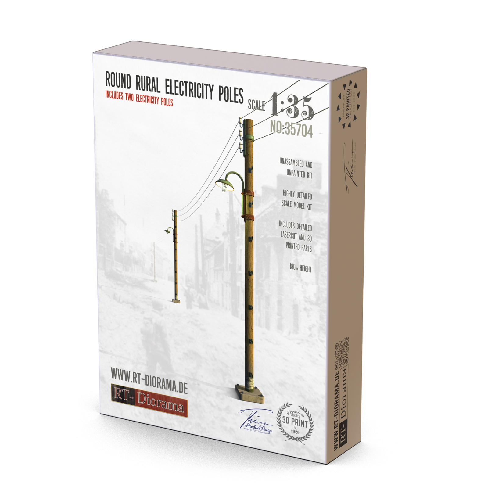 Wooden Electricity Poles – product image