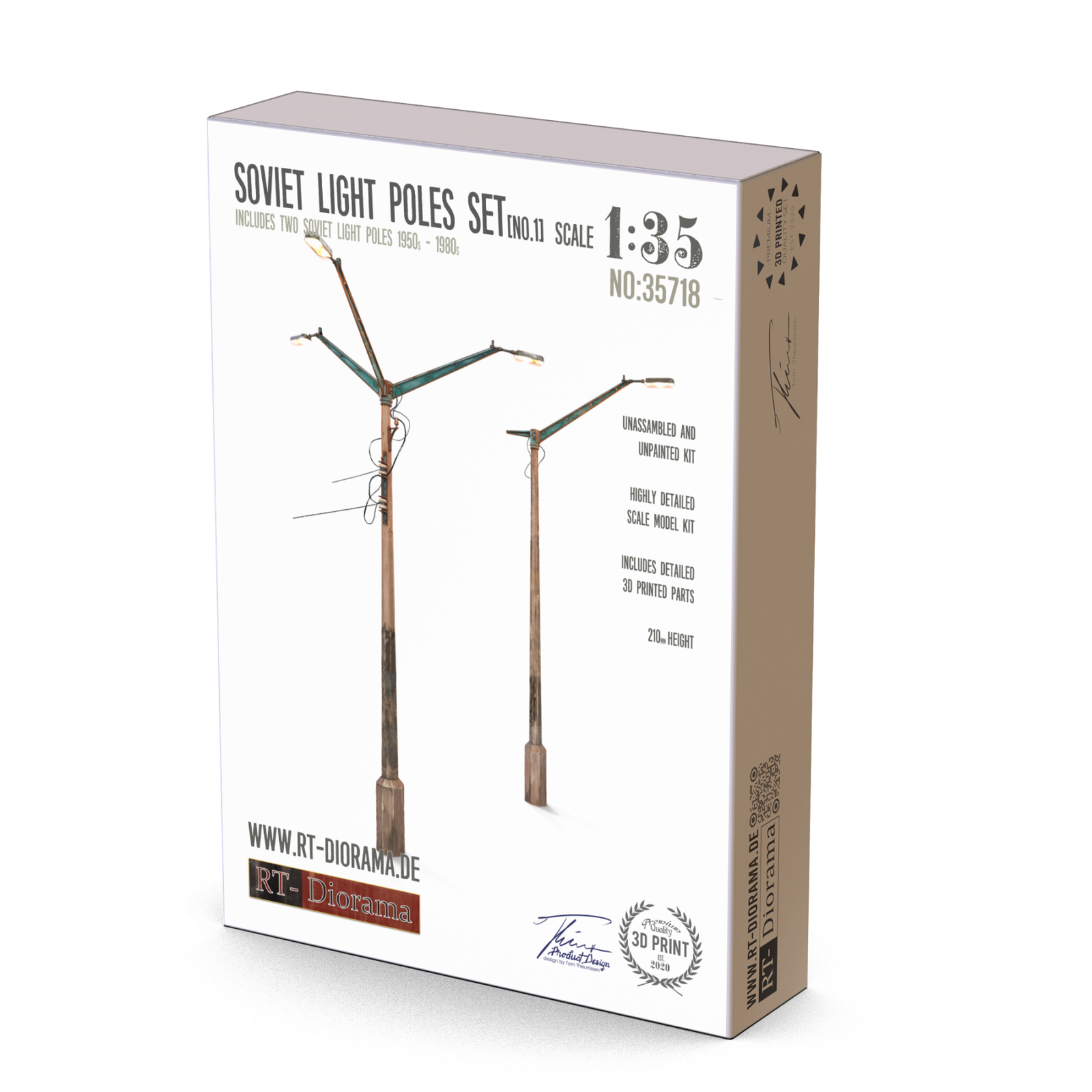 Soviet Light Poles Set No.1 – product image
