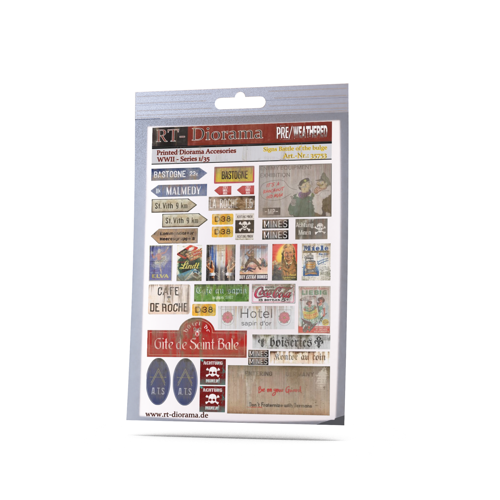 "Battle of the Bulge" Signs – product image