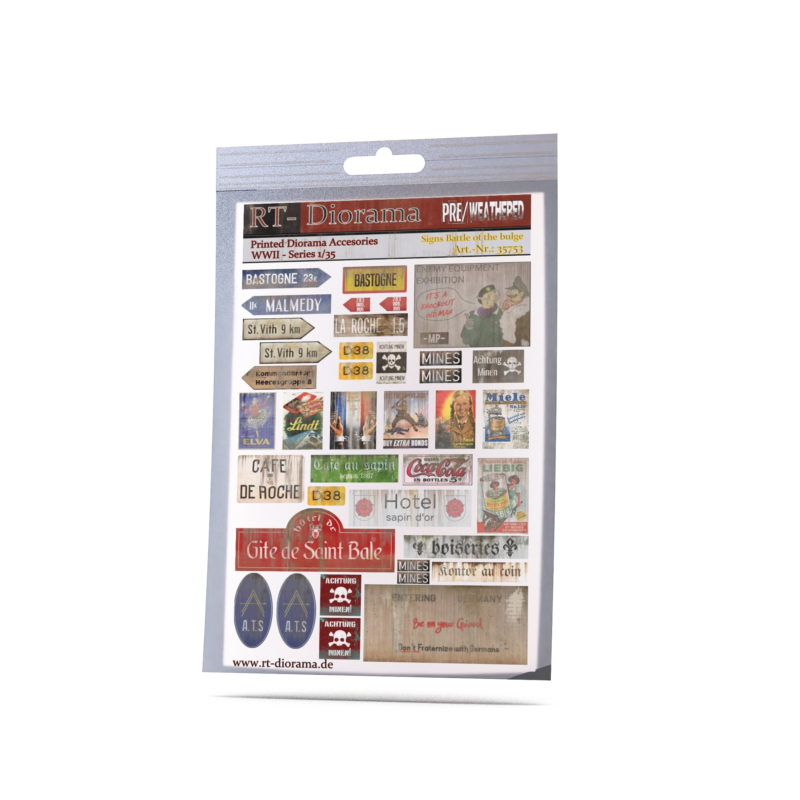 "Battle of the Bulge" Signs – product image