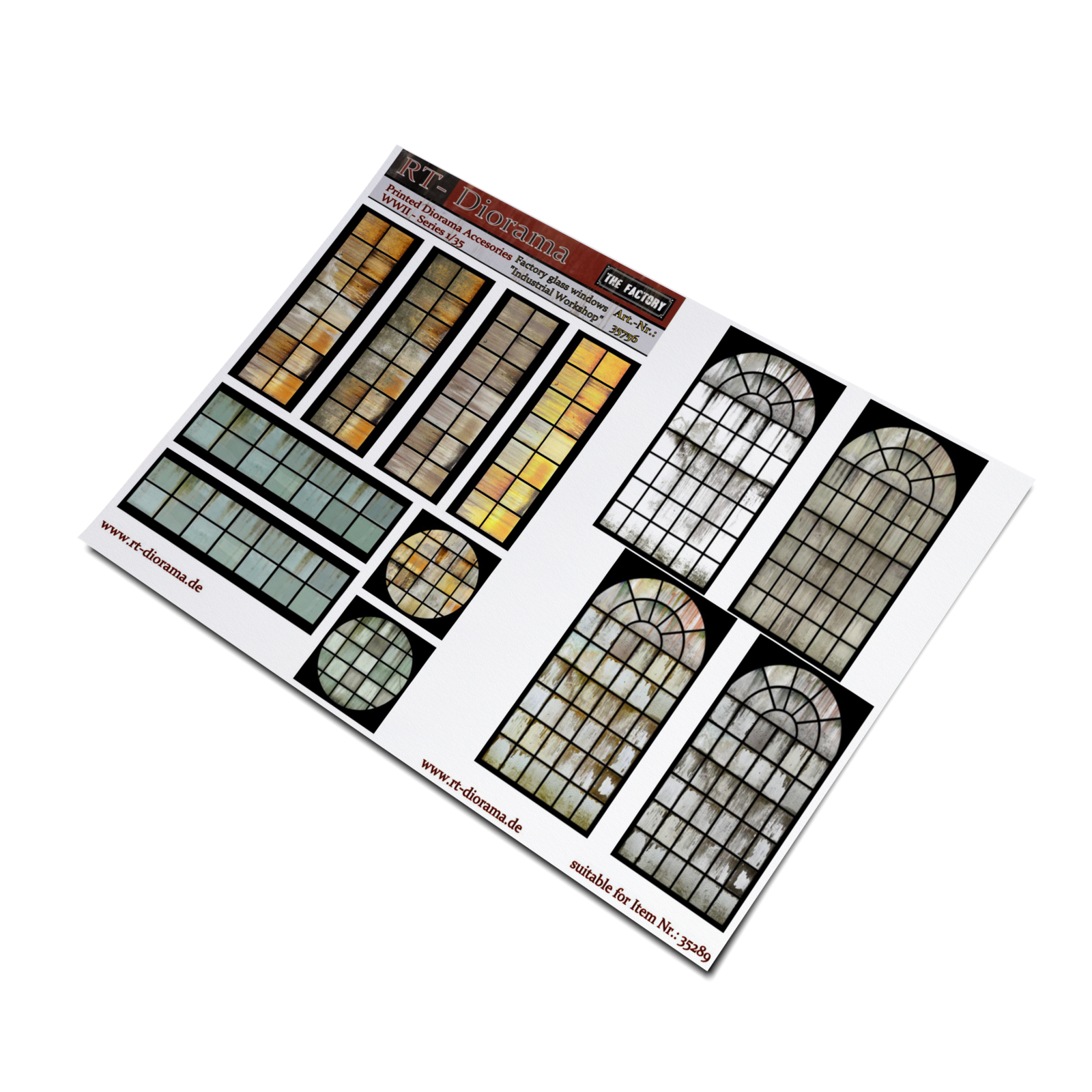 Factory Glass Windows "Industrial Workshop" – product image