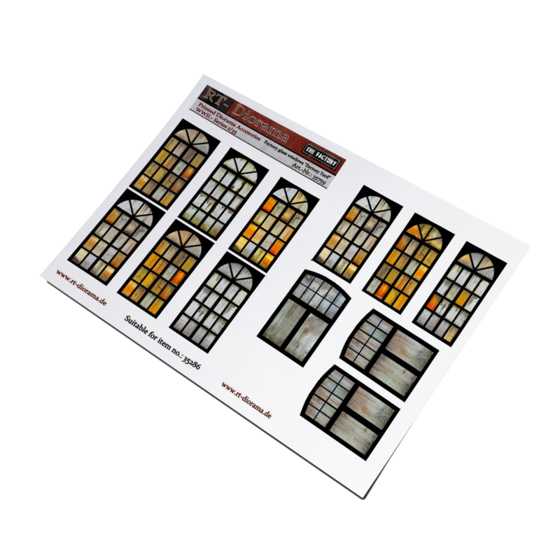 Factory Glass Windows "Factory Yard" – product image