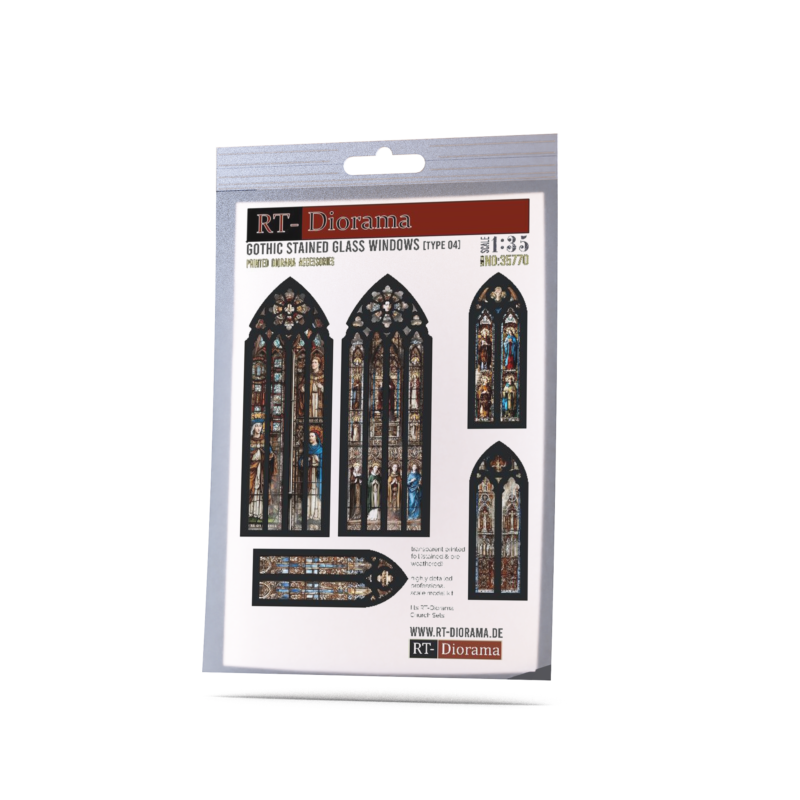 Gothic stained glass windows (Typ4) – product image